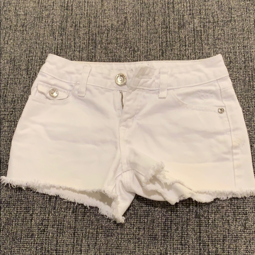 Justice White Denim Jean Shorts 🌺WE TAKE OFFERS🌺